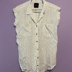 Polka dot shirt medium